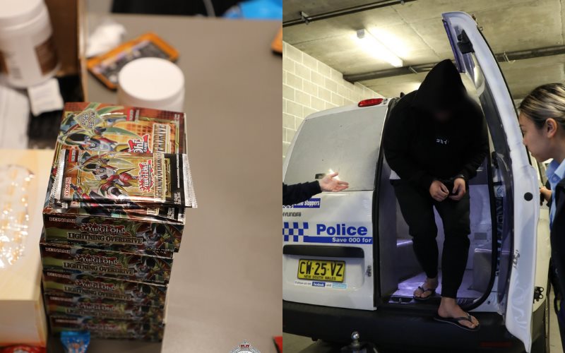 Utilizan cartas de juegos coleccionables para tráfico de sustancias y efectivo en Australia