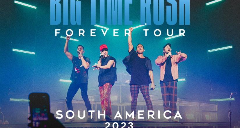 Big Time Rush se viraliza en redes por gira planeada en Sudamérica