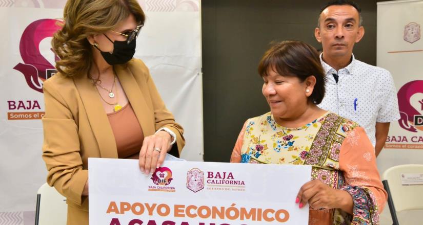 Entrega DIF Baja California 2.5 millones de pesos en apoyo a casas hogar