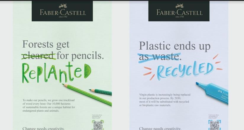 Faber-Castell lanza una campaña internacional de comunicación sobre sostenibilidad / ganando visibilidad global para el liderazgo ecológico