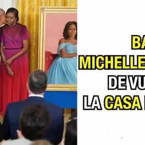 Barack y Michelle Obama de vuelta en la Casa Blanca