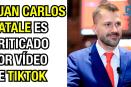 Juan Carlos Natale es criticado por vídeo de Tik Tok