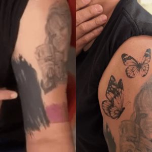 Rivera convierte tatuaje de Beli en tributo a su hermana Jenni