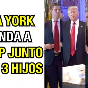 Nueva York demanda a Trump junto a sus 3 hijos