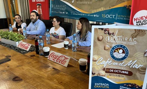 Degustarán lo mejor que produce Rosarito durante el evento "Café en el Mar"