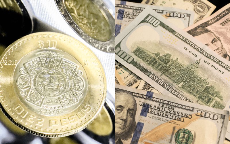 Peso se debilita frente al dólar tras alza en tasa de Banxico