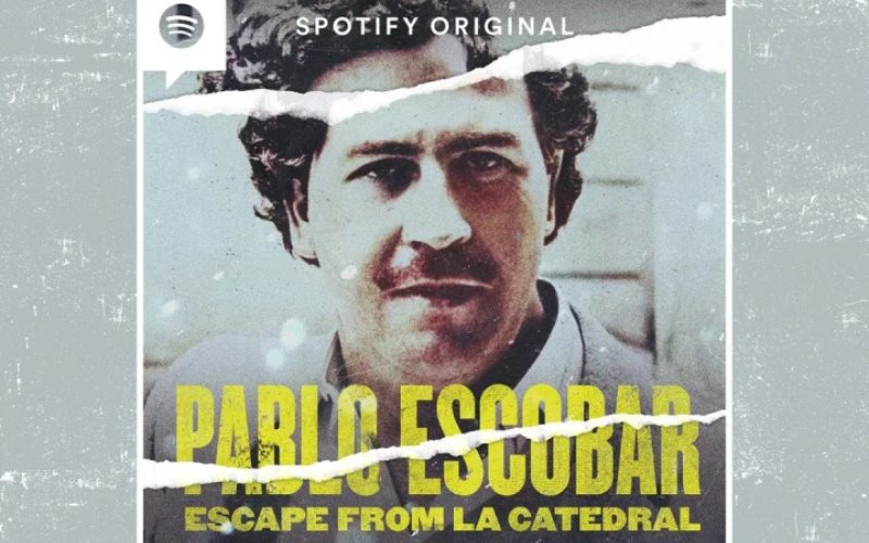 Pablo Escobar: Escape de la Catedral, un podcast con audios de espionaje telefónico