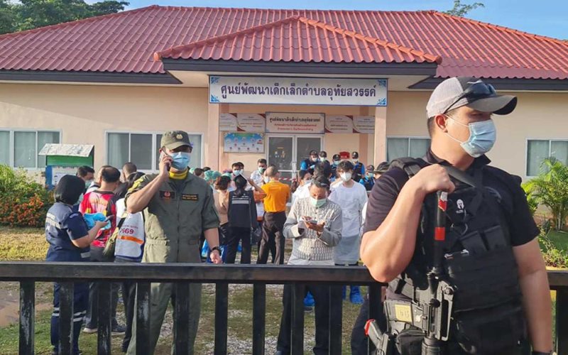 Ataque a guardería deja 34 muertos en Tailandia