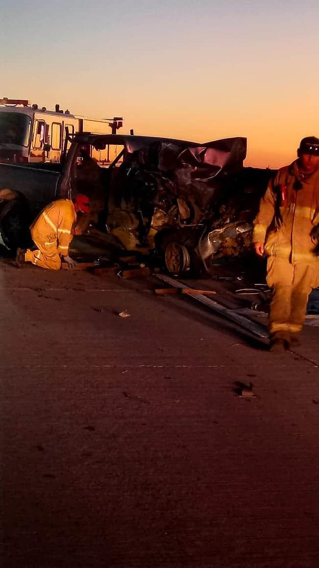 Se reportó accidente automovilístico en Carretera Rumorosa-Tecate