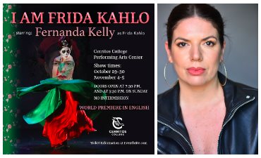 La actriz y presentadora ganadora de emmys, Fernanda Kelly, protagonizará “i am Frida Kahlo” que se estrena este 29 de octubre en los Ángeles, CA