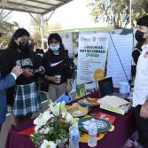 Promueve Imjuvens la salud alimentaria con feria nutricional en el CBTA 198