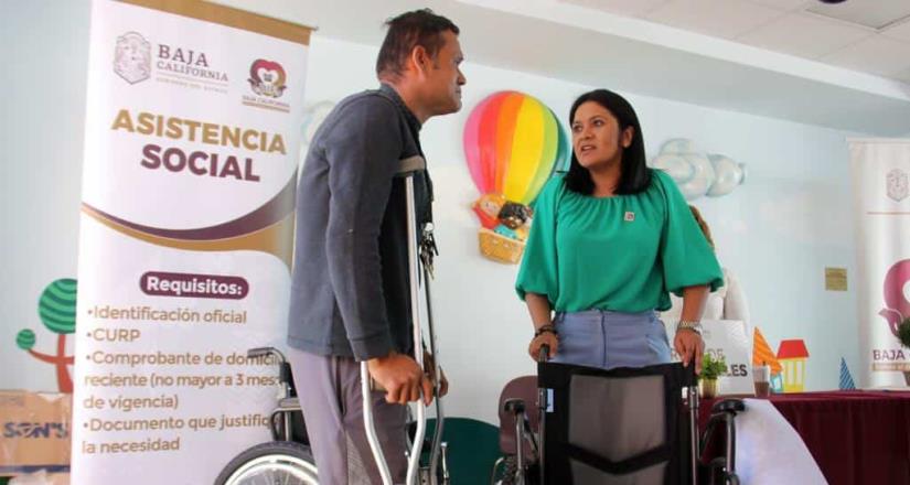 Informa DIF Baja California resultados de atención a personas con discapacidad