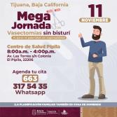 La Secretaria de Salud de Baja California invita a los hombres a participar en “Mega Jornada Estatal de Vasectomías”