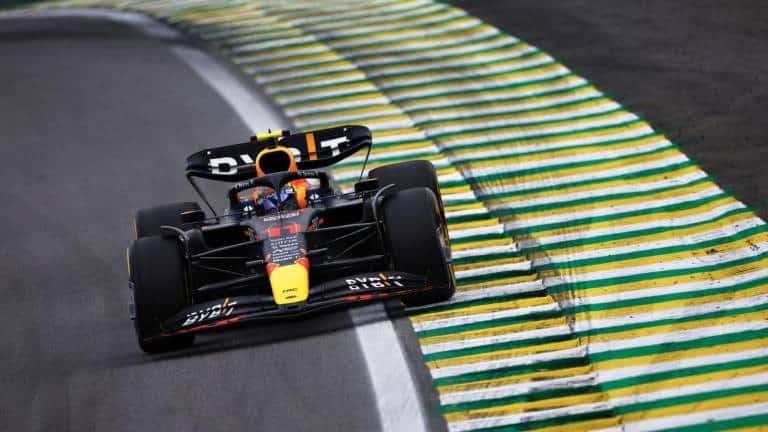 Checo Pérez fue séptimo en el Gran Premio de Brasil