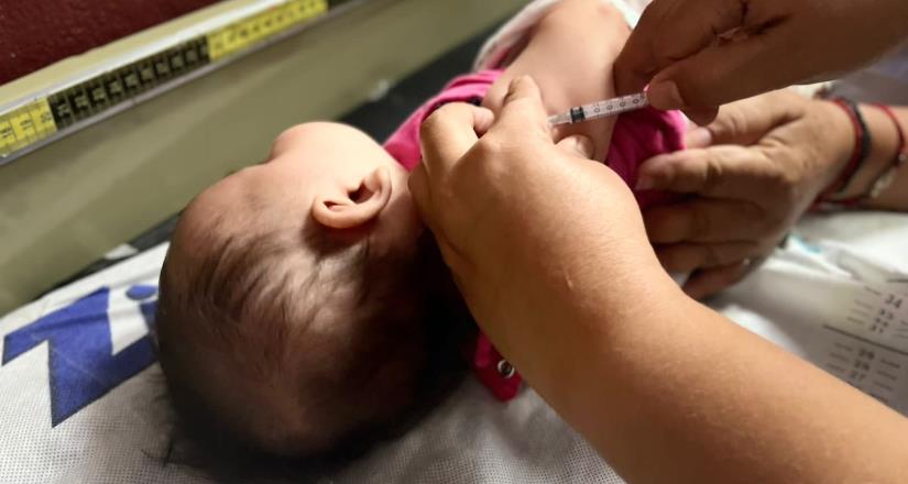 Llama Secretaría de Salud a llevar a menores de 5 años a aplicarse la vacuna contra la tos ferina