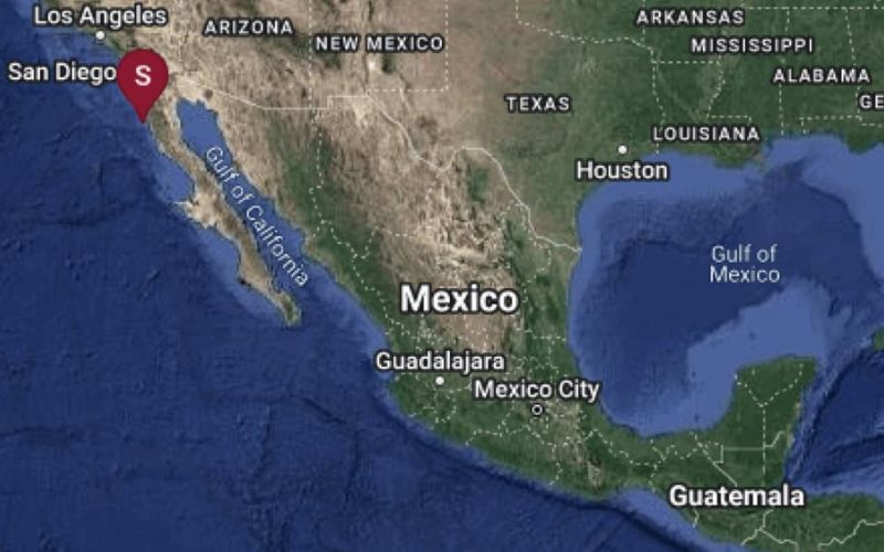Se registra sismo de 6.2 en Baja California