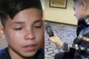 Eduin Caz hace llorar al niño que trabaja en la frontera y promete ayudarlo