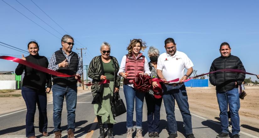 Rehabilita Gobierno de Marina del Pilar 70km de vialidades en el Valle de Mexicali