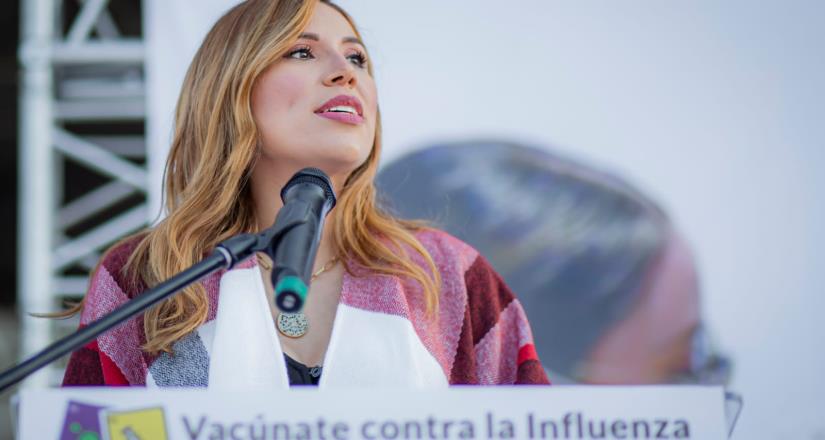 Invita Marina del Pilar a aplicarse vacuna contra la influenza ante temporada invernal