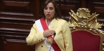 Tomó protesta Dina Boluarte como Presidente de Perú
