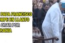 Papa Francisco rompe en llanto al orar por Ucrania