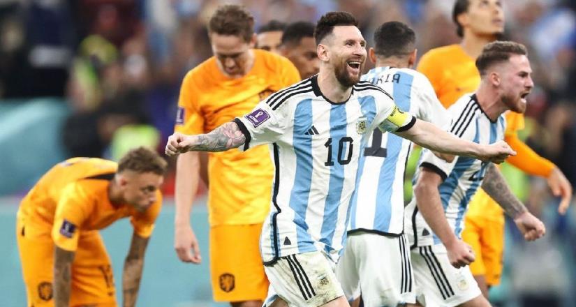 El sueño de Argentina continúa, pues está en las semifinales del Mundial