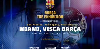 "Barça: The Exhibition" llegará a Miami, una experiencia inmersiva e interactiva con el Club más seguido del mundo