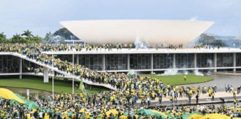Simpatizantes de Jair Bolsonaro tomaron el Congreso de Brasil como acto en contra de Lula da Silva