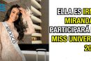 Ella es Irma Miranda y participará en Miss Universo 2023.