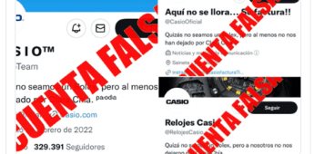 Cuentas falsas de CASIO en Twitter: ejemplo de oportunismo utilizado para el fraude