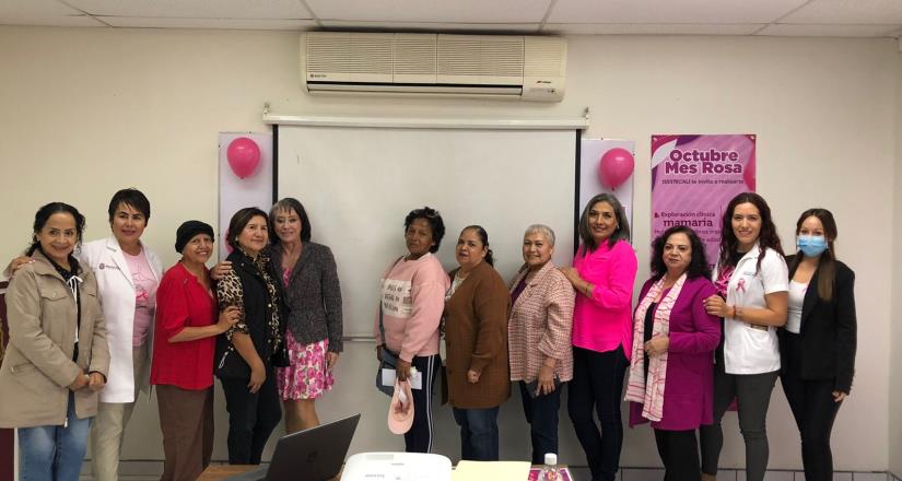 Brinda ISSSTECALI acompañamiento para mujeres diagnosticadas con cáncer de mama