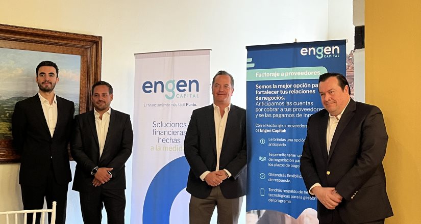 Engen Capital pone $1,170 mdp a disposición del sector empresarial mexicano, a través de su solución de Factoraje