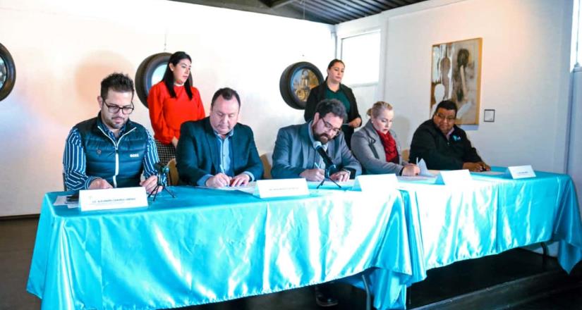 Hoy Tecate tiene que convertirse en el epicentro del sector industrial para BC: Darío Benítez en firma de convenio con INDEX