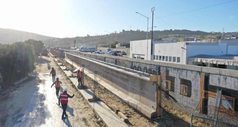 Continúa avance de SIDURT en obra de reconstrucción del puente Los Olivos