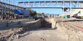 Presenta obra de construcción del puente Casa Blanca en Tijuana avance del 35%: SIDURT