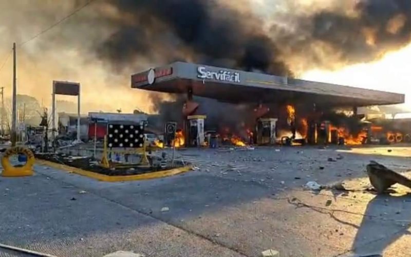 Explota gasolinera de Tula tras fuga de gas; deja al menos 2 muertos y 4 lesionados