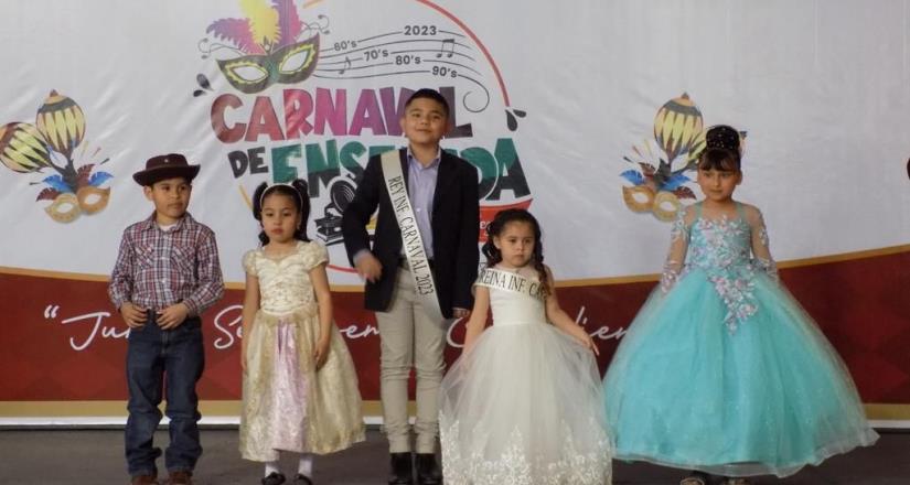 Carnaval de Ensenada tiene su corte real infantil