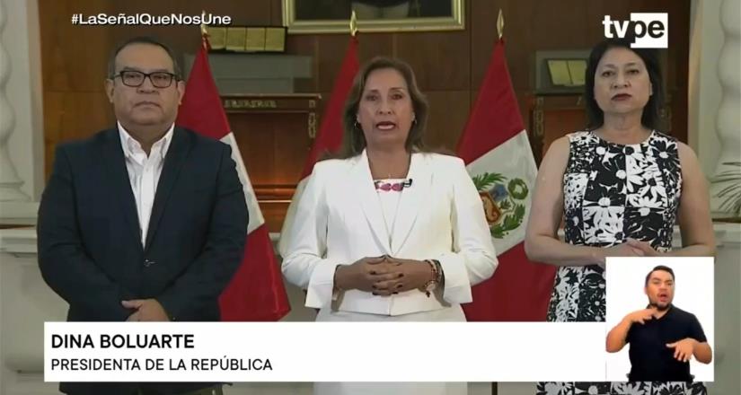 La Presidente de Perú Dina Boluarte rompe relaciones diplomáticas con México