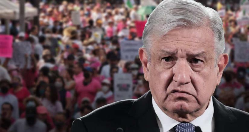 Cien millones de mexicanos se manifistan por un cambio en la forma de gobernar
