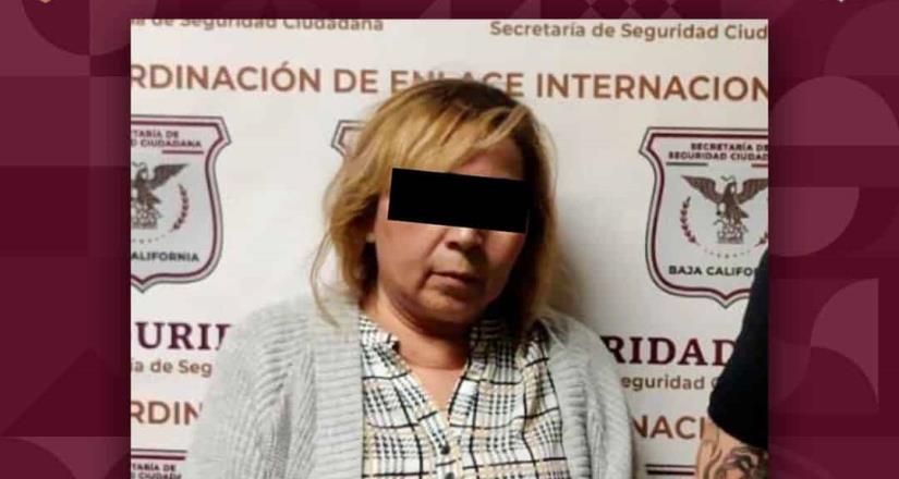 Detiene Fuerza Estatal de Seguridad Ciudadana a mujer por el delito del tráfico de personas