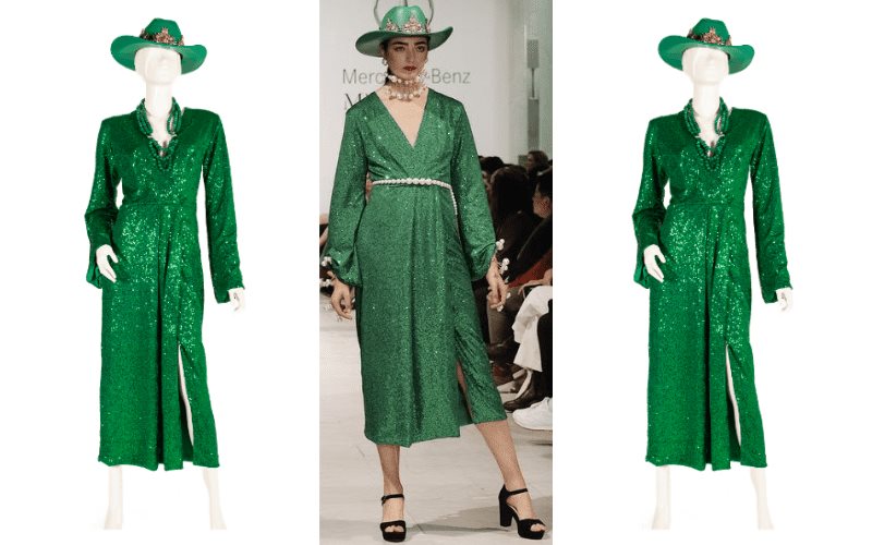 Atrévete a vestir con lentejuelas de AMA Designs by Sonia Falcone Collection