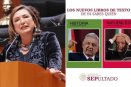 Herramienta de politiquería: Xóchitl Gálvez vuelve a AMLO portada de los libros de texto