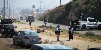 Localizan dos cuerpos sin vida en la carretera libre Tijuana - Tecate