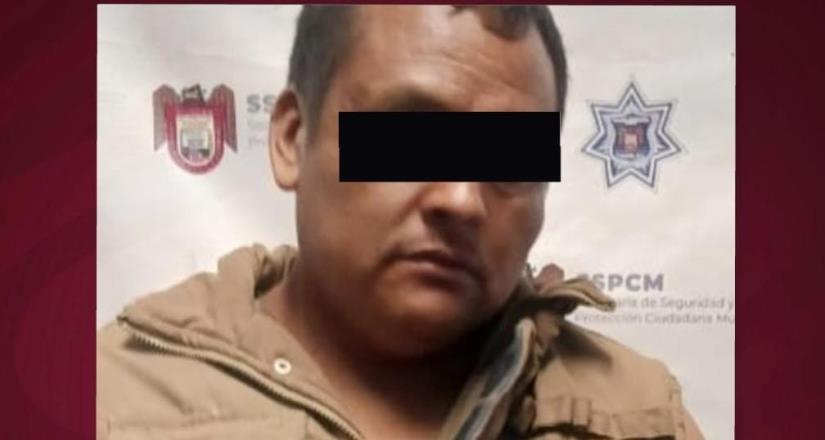 Policía Municipal captura al presunto responsable de agresión a pareja y niña de 9 años