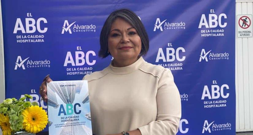Presenta Ana Alvarado su libro “El ABC de la Calidad Hospitalaria”