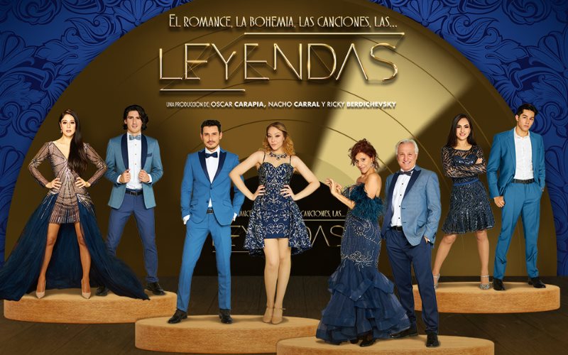 Leyendas, el show musical que trae de regreso las noches de romance y bohemia se presenta en el Stelaris Foro Reforma