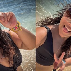 ¿Michelle Rodríguez aparece con nuevo aspecto en la playa?
