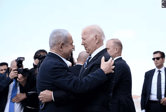 Joe Biden arribó a Israel en medio del conflicto