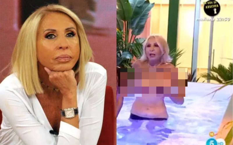 Laura Bozzo se viraliza luego de aparecer topless en reality español