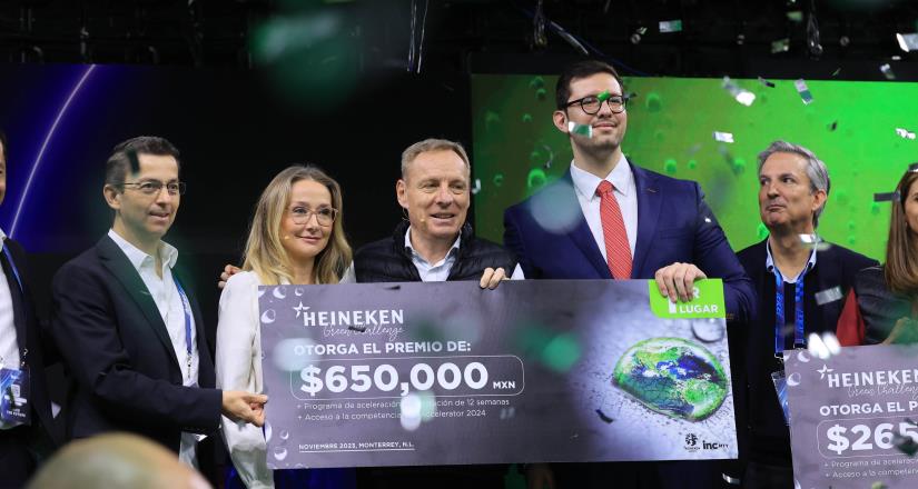 Premia HEINEKEN Green Challenge a comunidad emprendedora enfocada en el cuidado, preservación y acceso al agua